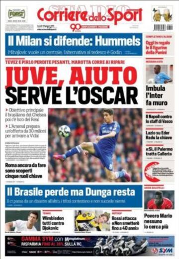 Portadas de la prensa deportiva