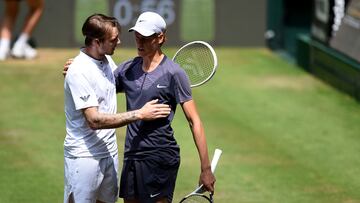 Sinner se retira por lesión en Halle a 10 días de Wimbledon