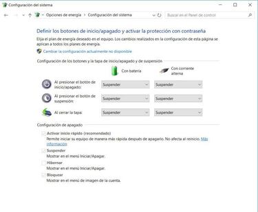 Ahorra batería configurando los gestos de tu portátil en Windows 10