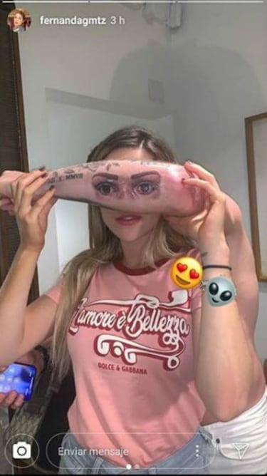 Canelo Álvarez se tatúa los ojos de su novia Fernanda González