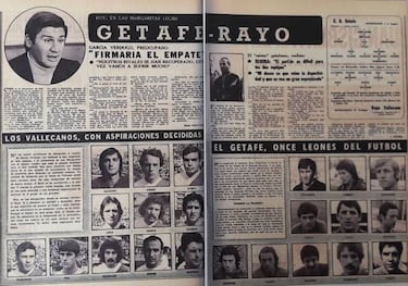 El Rayo gan el primer derbi al Getafe: la prima, 10.000 pesetas