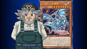 yugioh yu gi oh dragon blanco ojos azules