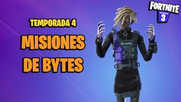 Fortnite Temporada 4: gu&iacute;a de Misiones de Bytes