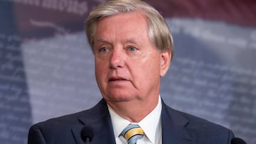 Lindsey Graham en Washington, D.C. USA. 2020.