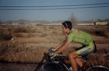 David Bisbal fue un ciclista ni bueno ni malo