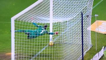 Polémica en La Rosaleda: el gol fantasma de Joaquín entró