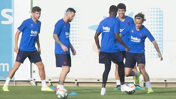 Messi está consiguiendo con extraordinario mérito mantenerse en una cifra de goles cada Liga. Su reto este curso, ya con 32 años, es llegar a los 34 que hizo el año pasado.