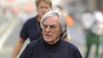 El patrón de la Fórmula 1, Bernie Ecclestone