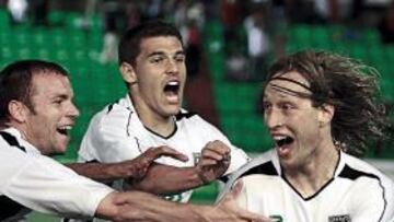 <b>ARROPADOS POR LA HINCHADA. </b>Los futbolistas del Mérida estarán apoyados por su afición.