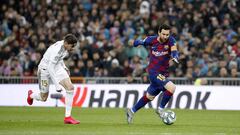 01/03/20 PARTIDO PRIMERA DIVISION 
 REAL MADRID - BARCELONA 
 VALVERDE MESSI 