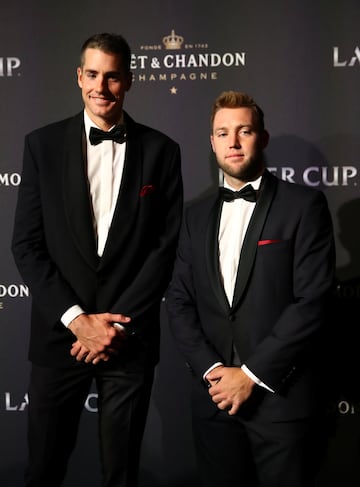 John Isner y Jack Sock.