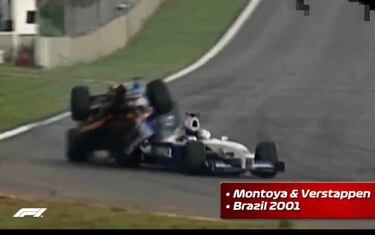 Verstappen y el 'karma': su padre hizo un 'Ocon' en 2001