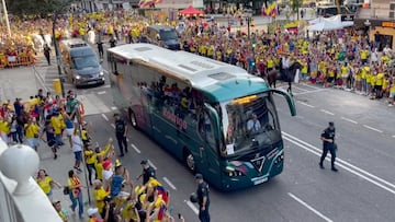 La tricolor se siente como local con un superioridad de hinchas en las tribunas.