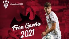 Fran García: "Agradezco la confianza del Albacete"