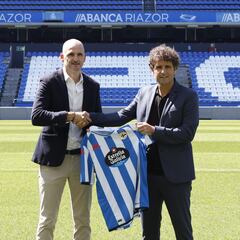 Idiakez: “El Depor es un reto mayúsculo, hay que ilusionarse”