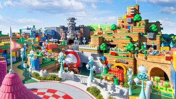 Super Nintendo World Japan; por ahora no hay im&aacute;genes del &aacute;rea de Orlando.