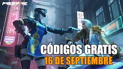 Free Fire | Códigos de hoy martes 16 de septiembre de 2025: recompensas gratis