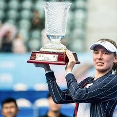 Ekaterina Alexandrova gana en Shenzhen su primer título