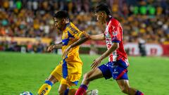 Tigres vence sobre la hora al Atlético de San Luis en el regreso de Nahuel Guzmán en Liga MX