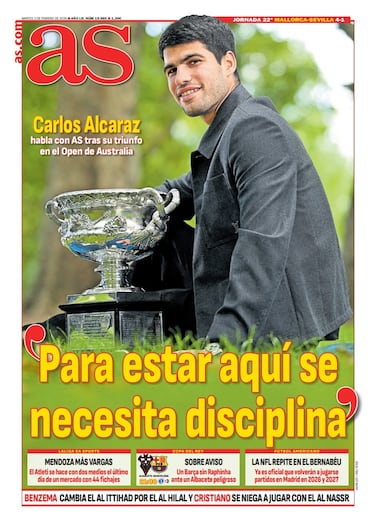 Las portadas de AS de febrero