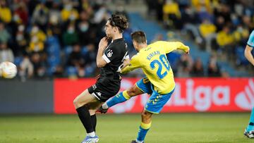 09/04/22 FUTBOL SEGUNDA DIVISION
PARTIDO UD LAS PALMAS - AMOREBIETA
alegria Kirian Rodr¨ªguez gol 1-0