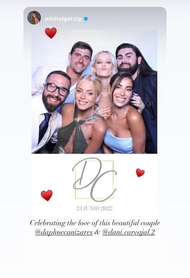 Todos los detalles de la boda de Daphne Cañizares y Dani Carvajal