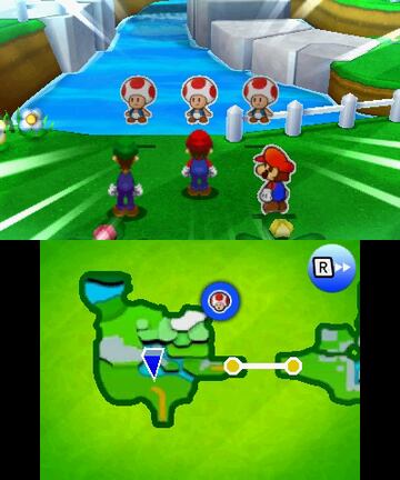 Captura de pantalla - Mario & Luigi: Paper Jam Bros. (3DS)
