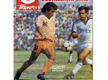 Colo Colo hacía historia en la Libertadores pero eso no le importaba a los hinchas de Cobreloa, quienes se encandilaron los 32 goles que en 1991 anotaron Juan Covarrubias (foto) y Marco Antonio Figueroa.
