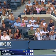 Zverev calca a Nadal en un punto alucinante: el mejor de este US Open de largo