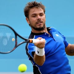 Wawrinka cae en primera ronda y Wozniacki es baja por lesión