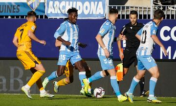 Su único parto en La Rosaleda, contra la Ponferradina,