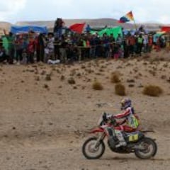 Barreda pierde sus opciones por una avería en su moto