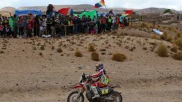 Barreda pierde sus opciones por una avería en su moto