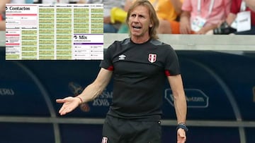 Peruanos piden a Gareca que se quede en la selección