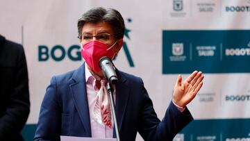 Bogotá, 05 de Abril de 2021. a alcaldesa de Bogotá, Claudia López, anunció que la ciudad pasó de alerta amarilla a alerta naranja por cuenta de la situación epidemiológica del covid-19 en la capital. (Cortesía Alcaldía)