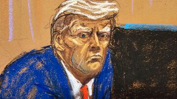 Donald Trump took a quick cat nap during his first day in court for the hush money. The details on the snooze...
