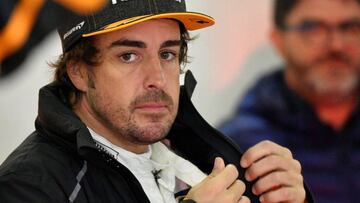 Alonso, en Shanghai.