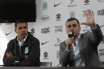 El ex jugador Francisco Nájera fue presentado en rueda de prensa como Director Deportivo de Atlético Nacional. El bogotano comenzará a trabajar el lunes.