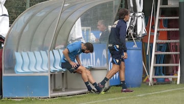 Entrenamiento Deportivo de La Coruña. antoñito