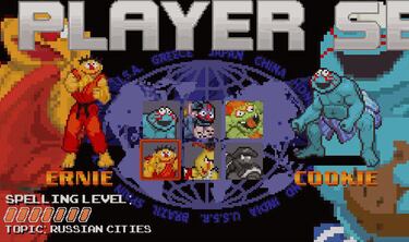 Barrio Sésamo ya tiene su propio Street Fighter