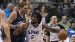 DeAndre Jordan y Dirk Nowitzki.