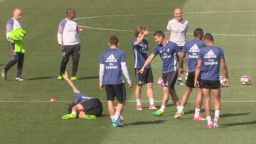 'Pelotazo' en sus partes de Cristiano y show de Marcelo