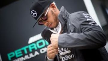 Hamilton, hoy en Sochi.