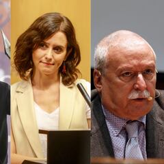 Ayuso, Pablo Iglesias y Leguina arremeten contra el discurso de Óscar Puente