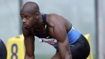 <b>LISTO. </b>Asafa Powell tomará hoy la salida en el mitin de Rieti.
