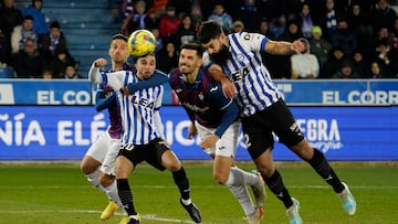 Partido entre el Alavés y el Eibar.