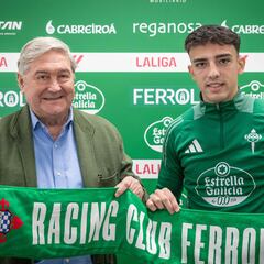 Naim: “Venir al Racing de Ferrol era la opción indicada”