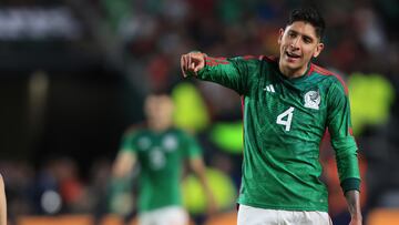  Edson Alvarez of Mexico during the game Mexican National Team (Mexico) vs Germany, the friendly preparation, at Lincoln Financial Field Stadium, on October 17, 2023.

<br><br>

Edson Alvarez de Mexico durante el partido Seleccion Mexicana (Mexico) vs Alemania, amistoso de preparacion en el Lincoln Financial Field Stadium, el 17 de Octubre de 2023.