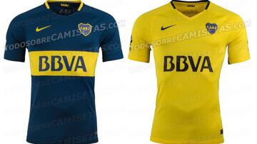 Se filtran las nuevas camisetas de Boca para el próximo torneo