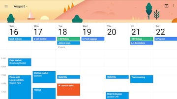 Así puedes acceder a tu Calendario de Google desde el escritorio de tu PC